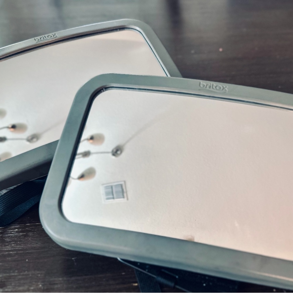 Britax Gray Baby Car Mirror Set